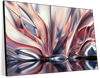Pink And Silver Abstract Wall Art