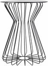 Natternbach Black End Table