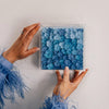 Modern Acrylic Shadowbox with Linen Canvas 3" Depth - UV Grade