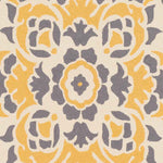 Lashburn Global Bright Yellow Area Rug