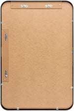 Renna Modern Black Wall Mirror