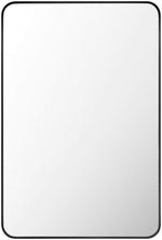 Renna Modern Black Wall Mirror