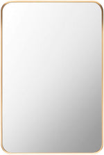 Renna Modern Gold Wall Mirror
