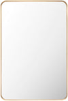 Renna Modern Gold Wall Mirror