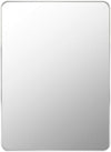Renna Modern Metallic Silver Wall Mirror