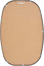 Stephannie Modern Black Wall Mirror