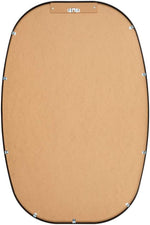 Stephannie Modern Black Wall Mirror
