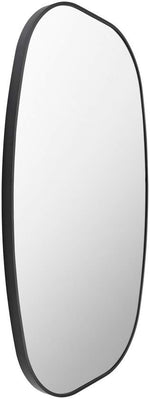 Stephannie Modern Black Wall Mirror