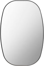 Stephannie Modern Black Wall Mirror