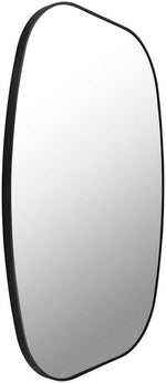 Stephannie Modern Black Wall Mirror
