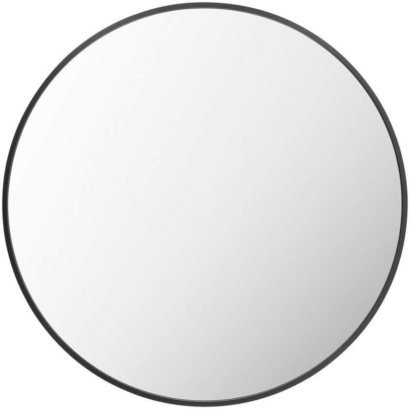 Jarron Modern Black Wall Mirror