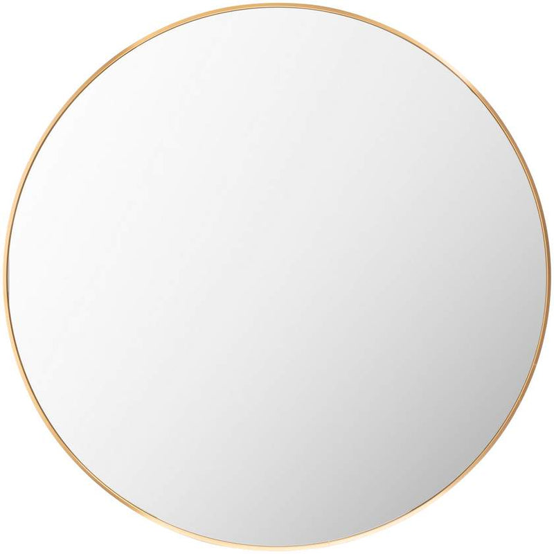 Jarron Modern Gold Wall Mirror