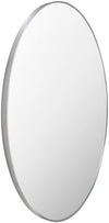 Jarron Modern Metallic Silver Wall Mirror