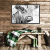 Long Haired Cow Wall Art