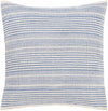 Strijen Bright Blue Pillow Cover