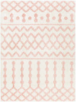 Darva Pink Plush Area Carpet