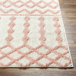 Darva Pink Plush Area Carpet