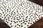 Cansu Black & White Area Rug