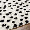 Cansu Black & White Area Rug