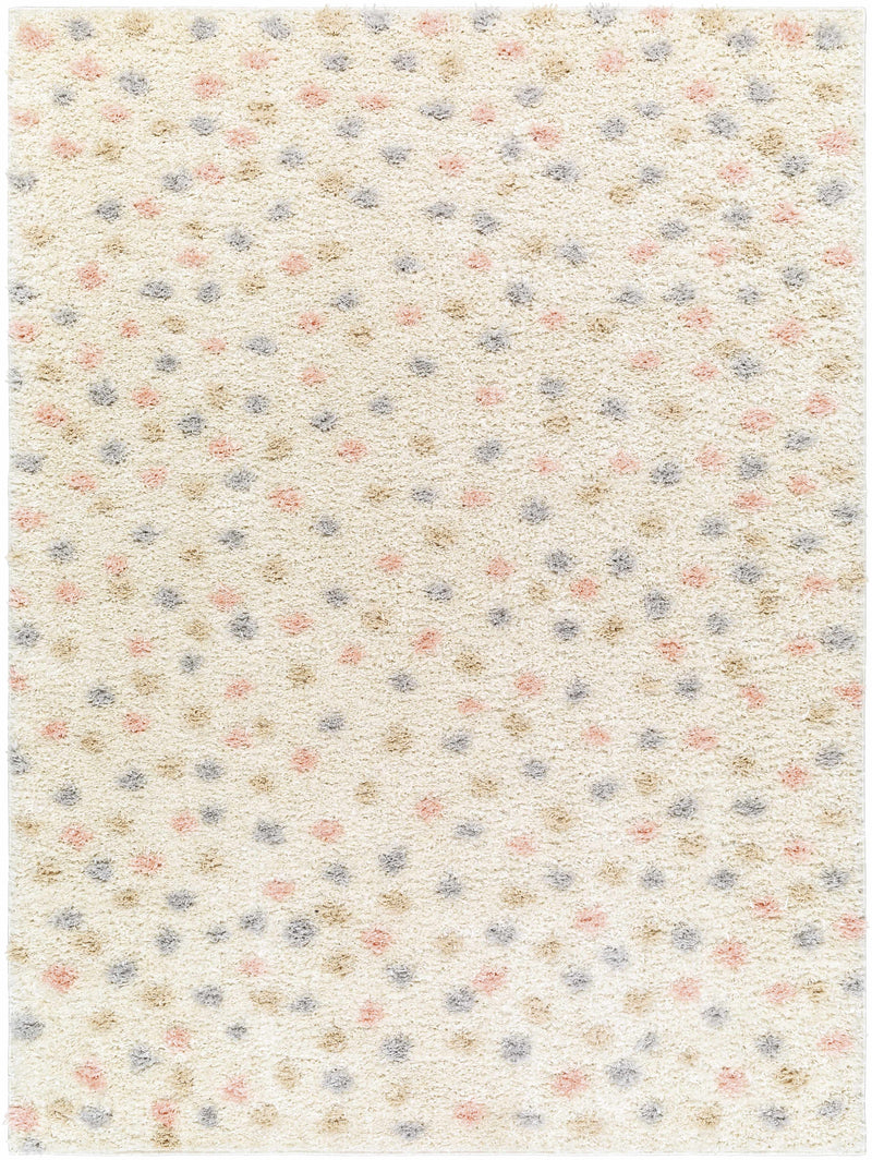 Cansu Pink & Cream Area Rug