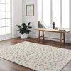 Cansu Pink & Cream Area Rug