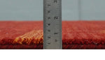 5x8 Red, Gold and Brown Wool Hand Woven Southwestern Lori Gabbeh Rug | KNT28