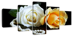 Pearls And Roses Wall Art