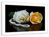 Pearls And Roses Wall Art