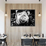 Monochromatic Rose Wall Art
