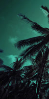 Retro Style Palm Trees Wall Art