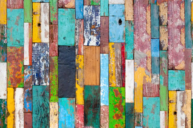 Retro Wood Wall Art