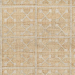 Rice Handcrafted Fringed Jute Carpet