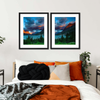 St. Mary Lake Dramatic Sunrise Wall Art