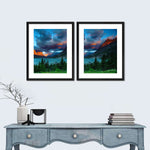 St. Mary Lake Dramatic Sunrise Wall Art