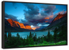 St. Mary Lake Dramatic Sunrise Wall Art