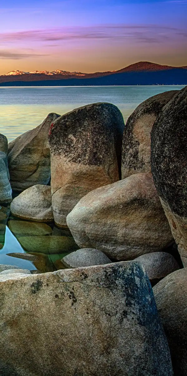 Rocks At Lake Tahoe Wall Art