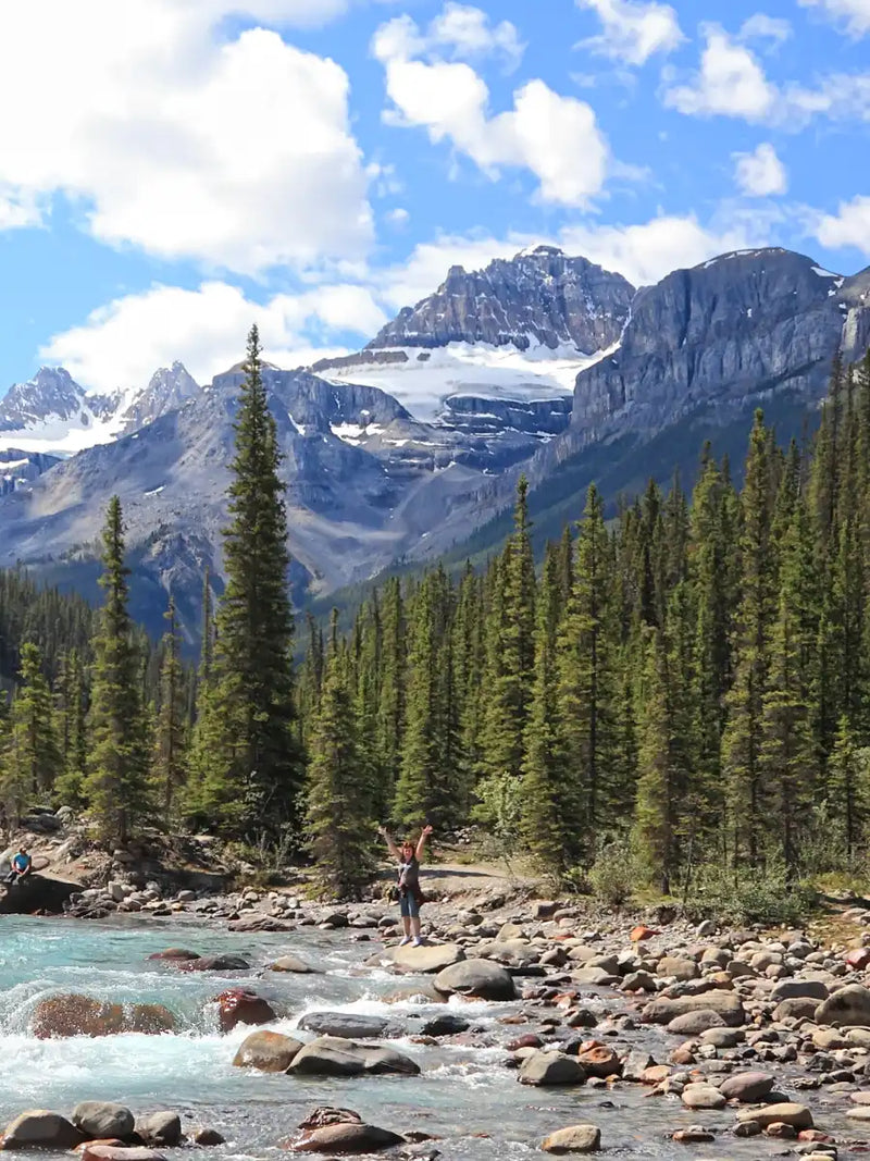 Rocky Mountains River Wall Art