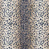 Pointblank Tan & Navy Leopard Print Rug