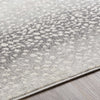 Pointblank Gray & Charcoal Leopard Print Rug