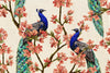 Royal Blue Peacocks Wall Art