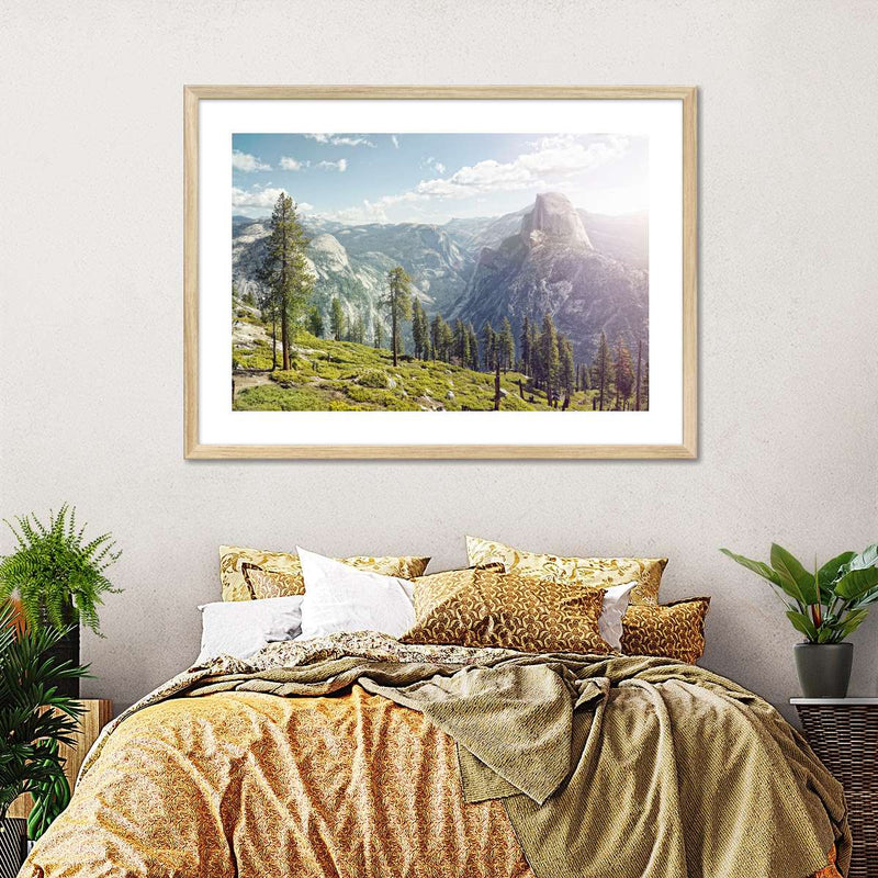 Yosemite Half Dome Wall Art