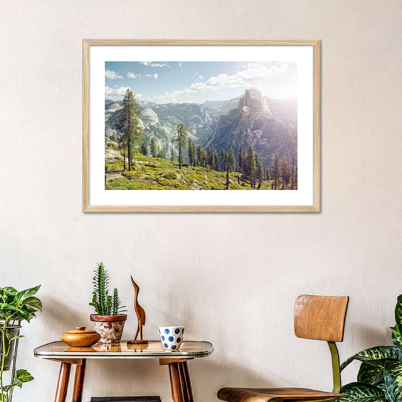 Yosemite Half Dome Wall Art