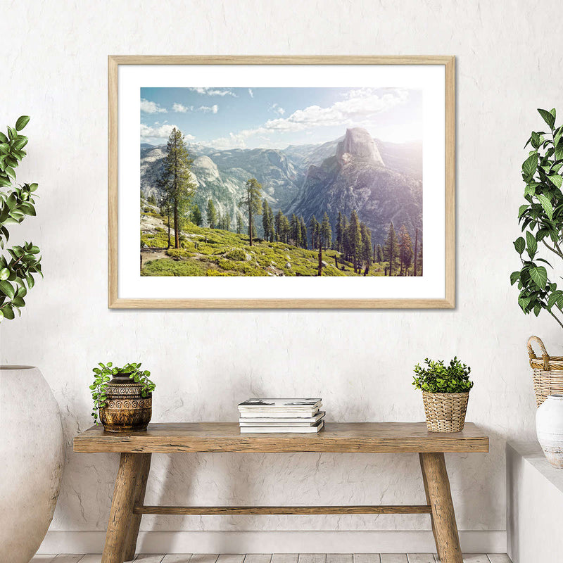 Yosemite Half Dome Wall Art
