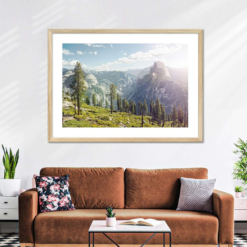 Yosemite Half Dome Wall Art