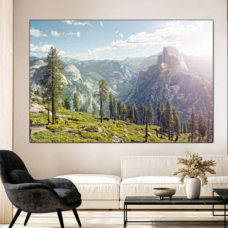 Yosemite Half Dome Wall Art