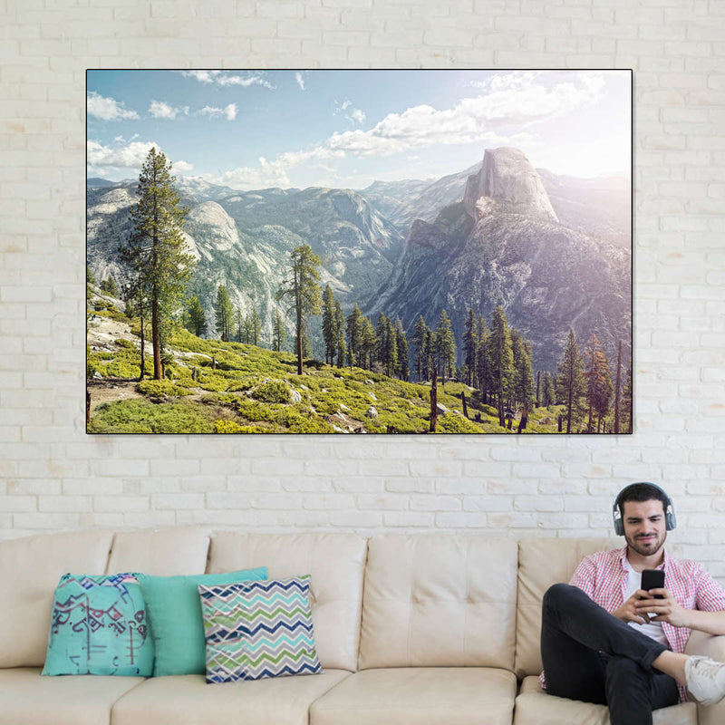 Yosemite Half Dome Wall Art