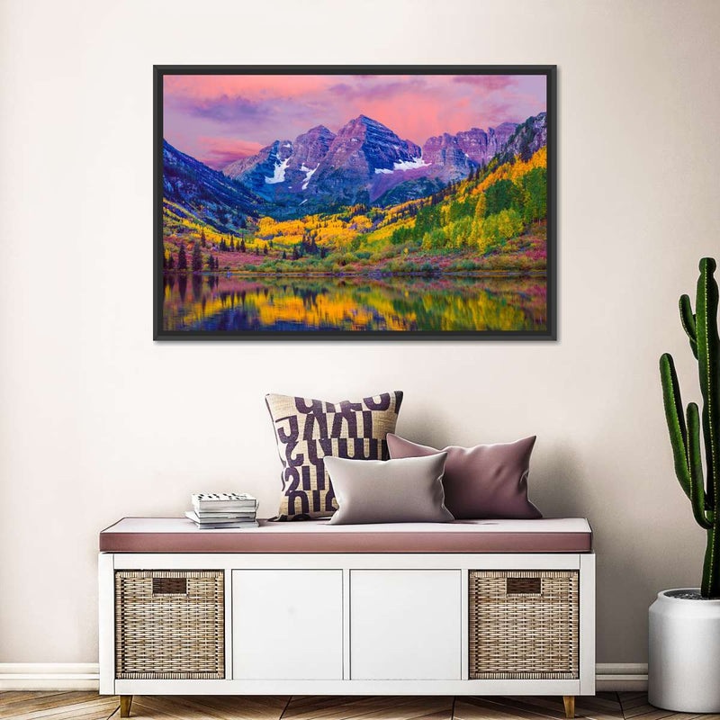Maroon Bells Autumn Beauty Wall Art