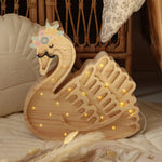 Little Lights Swan Lamp