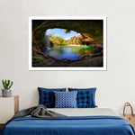 Hamilton Pool And Waterfall Wall Art