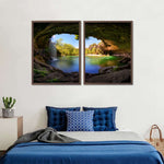 Hamilton Pool And Waterfall Wall Art